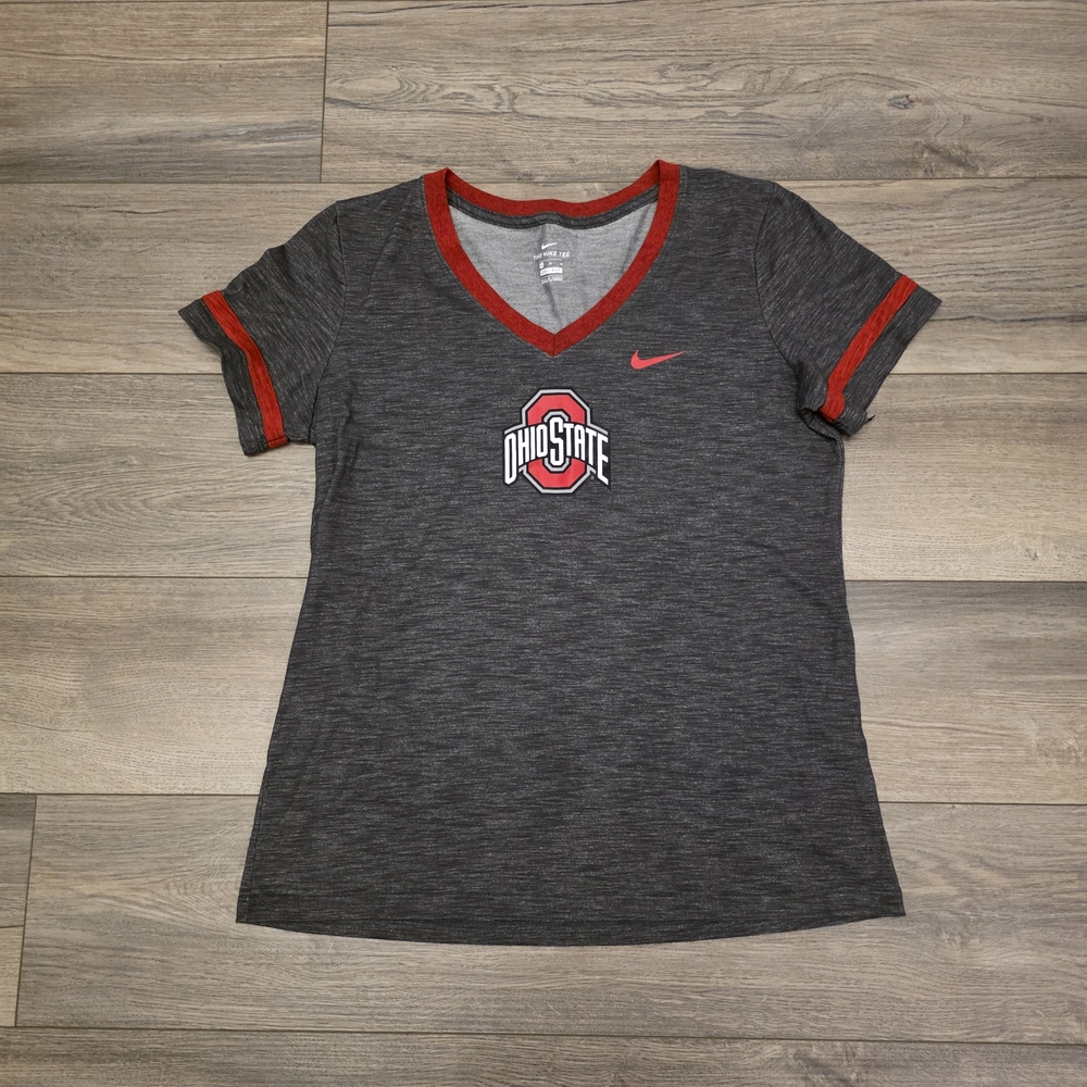 Nike Dri-Fit Ohio State Buckeyes Womens Tee